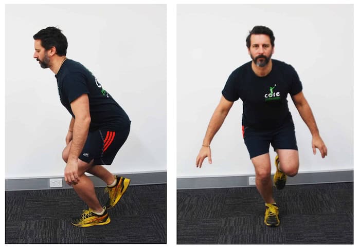Single leg squat
