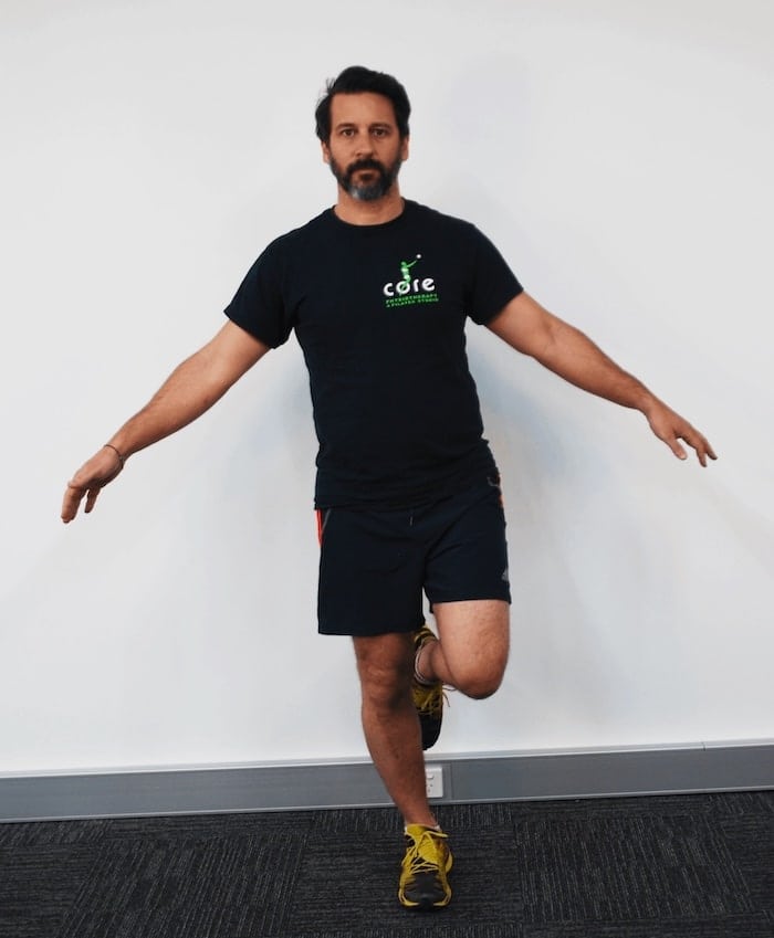 Single leg stand
