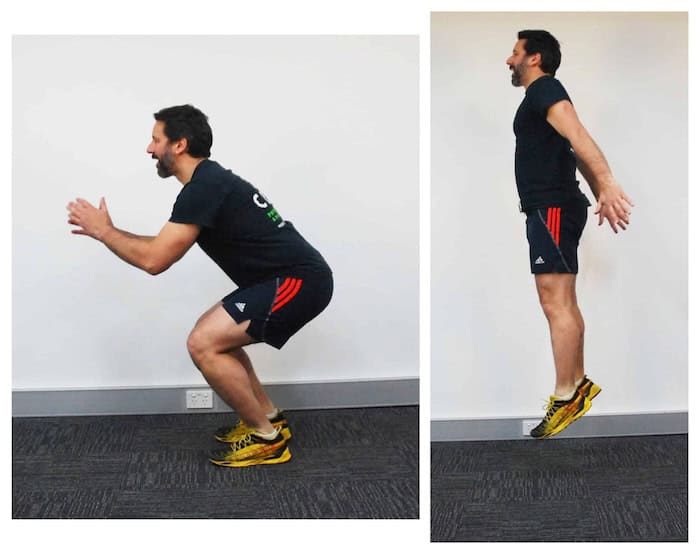 Squat jumps
