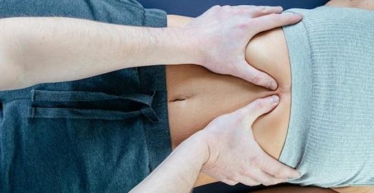 Deep tissue massage therapy for muscle pain relief at Core Physio.